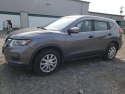 Salvage cars for sale at Leroy, NY auction: 2017 Nissan Rogue S