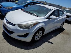Salvage cars for sale at Martinez, CA auction: 2016 Hyundai Elantra SE