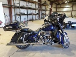 Salvage motorcycles for sale at Eldridge, IA auction: 2016 Harley-Davidson Flhxse CVO Street Glide