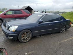 Carros salvage a la venta en subasta: 2001 Lexus LS 430