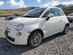 Salvage cars for sale from Copart Reno, NV: 2015 Fiat 500 POP