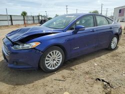 Salvage cars for sale at auction: 2013 Ford Fusion SE Hybrid