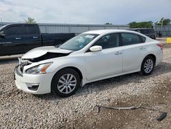 Salvage cars for sale at Kansas City, KS auction: 2014 Nissan Altima 2.5