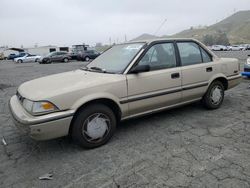 Salvage cars for sale at Colton, CA auction: 1991 Toyota Corolla DLX