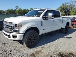 Salvage cars for sale at Riverview, FL auction: 2022 Ford F250 Super Duty