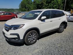 Salvage cars for sale at Concord, NC auction: 2019 Honda Pilot EXL