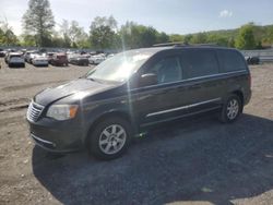 Salvage cars for sale from Copart Grantville, PA: 2012 Chrysler Town & Country Touring