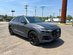 Salvage cars for sale at Candia, NH auction: 2019 Audi Q8 Premium Plus