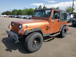 Salvage cars for sale at Denver, CO auction: 1995 Jeep Wrangler / YJ SE