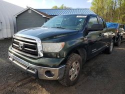 Salvage trucks for sale at East Granby, CT auction: 2013 Toyota Tundra Double Cab SR5