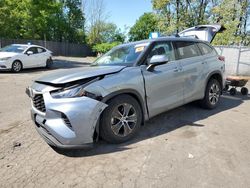 Salvage cars for sale from Copart Portland, OR: 2020 Toyota Highlander XLE