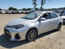 Vehiculos salvage en venta de Copart San Martin, CA: 2017 Toyota Corolla L
