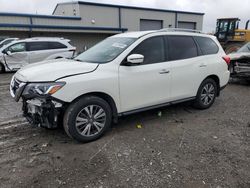 Salvage cars for sale from Copart Earlington, KY: 2018 Nissan Pathfinder S