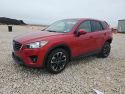 Salvage cars for sale from Copart New Braunfels, TX: 2016 Mazda CX-5 GT