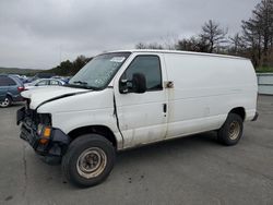 Salvage trucks for sale at Brookhaven, NY auction: 2008 Ford Econoline E250 Van