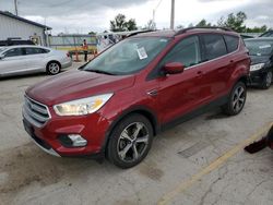 Vehiculos salvage en venta de Copart Pekin, IL: 2017 Ford Escape SE