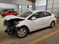 Carros salvage a la venta en subasta: 2016 KIA Forte LX