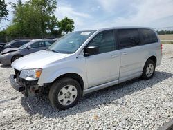 Salvage cars for sale at Cicero, IN auction: 2012 Dodge Grand Caravan SE