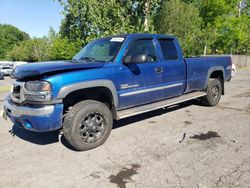 Salvage cars for sale at Portland, OR auction: 2003 GMC Sierra K2500 Heavy Duty
