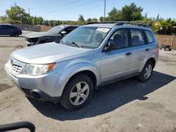 Salvage cars for sale from Copart San Martin, CA: 2012 Subaru Forester 2.5X