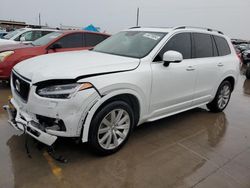 Salvage cars for sale at Grand Prairie, TX auction: 2018 Volvo XC90 T6