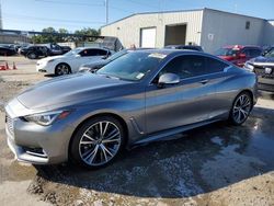 Salvage cars for sale at New Orleans, LA auction: 2021 Infiniti Q60 Luxe