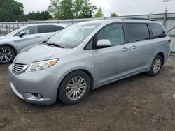 Salvage cars for sale from Copart Finksburg, MD: 2015 Toyota Sienna XLE