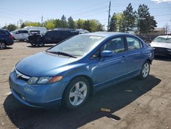 Salvage cars for sale from Copart Denver, CO: 2007 Honda Civic EX