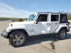 Salvage cars for sale at Brookhaven, NY auction: 2013 Jeep Wrangler Unlimited Sport