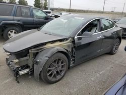 Vehiculos salvage en venta de Copart Rancho Cucamonga, CA: 2019 Tesla Model 3