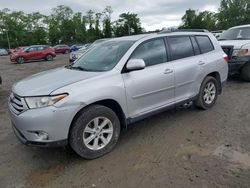 Salvage cars for sale from Copart Baltimore, MD: 2011 Toyota Highlander Base