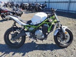 Salvage Motorcycles for sale at auction: 2017 Kawasaki ER650 H
