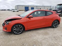 Salvage cars for sale from Copart Haslet, TX: 2019 Hyundai Veloster Base