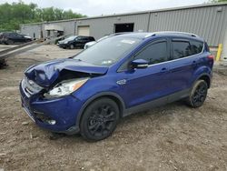 Salvage cars for sale from Copart West Mifflin, PA: 2016 Ford Escape Titanium