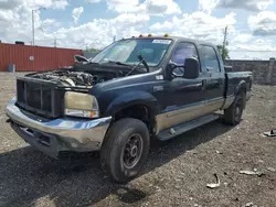 Salvage trucks for sale at Homestead, FL auction: 2000 Ford F250 Super Duty