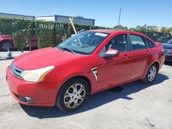 Salvage cars for sale at Orlando, FL auction: 2008 Ford Focus SE