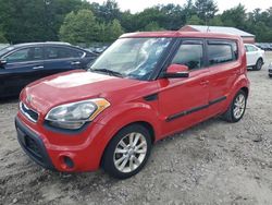 Salvage cars for sale at Mendon, MA auction: 2012 KIA Soul +