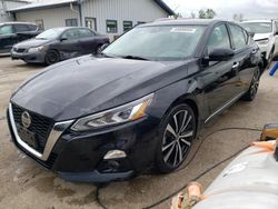 Salvage cars for sale at Pekin, IL auction: 2020 Nissan Altima Platinum