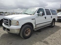 Salvage cars for sale from Copart Eugene, OR: 2005 Ford Excursion XLT