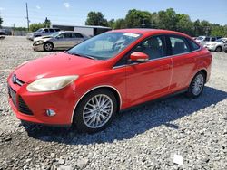 Ford Focus salvage cars for sale: 2012 Ford Focus SEL