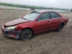 Salvage cars for sale at Chatham, VA auction: 2005 Toyota Camry LE