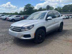 Salvage cars for sale at East Granby, CT auction: 2017 Volkswagen Tiguan S