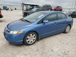 Salvage cars for sale at Haslet, TX auction: 2007 Honda Civic LX