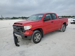 Salvage trucks for sale at Arcadia, FL auction: 2014 Toyota Tundra Double Cab SR/SR5