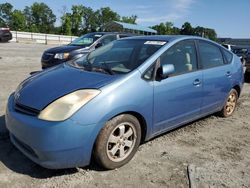 Salvage cars for sale at Spartanburg, SC auction: 2004 Toyota Prius