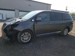 Salvage cars for sale at Leroy, NY auction: 2014 Toyota Sienna XLE