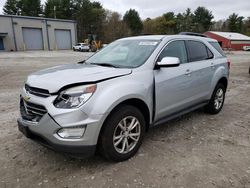 Chevrolet Equinox lt salvage cars for sale: 2017 Chevrolet Equinox LT