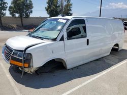 Salvage trucks for sale at Rancho Cucamonga, CA auction: 2022 GMC Savana G2500