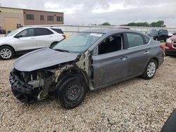 Vehiculos salvage en venta de Copart Kansas City, KS: 2017 Nissan Sentra S