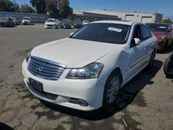 Salvage cars for sale at Martinez, CA auction: 2009 Infiniti M35 Base